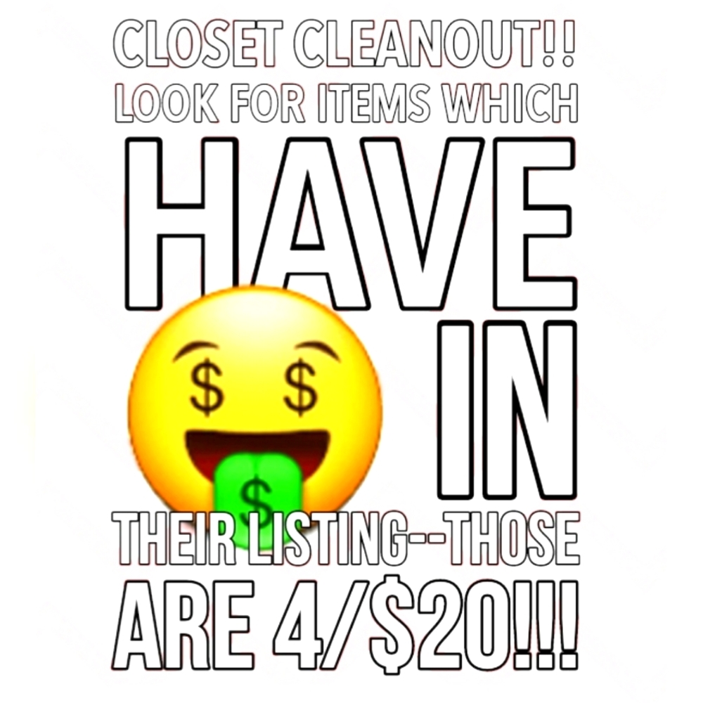 Closet Cleanout!!